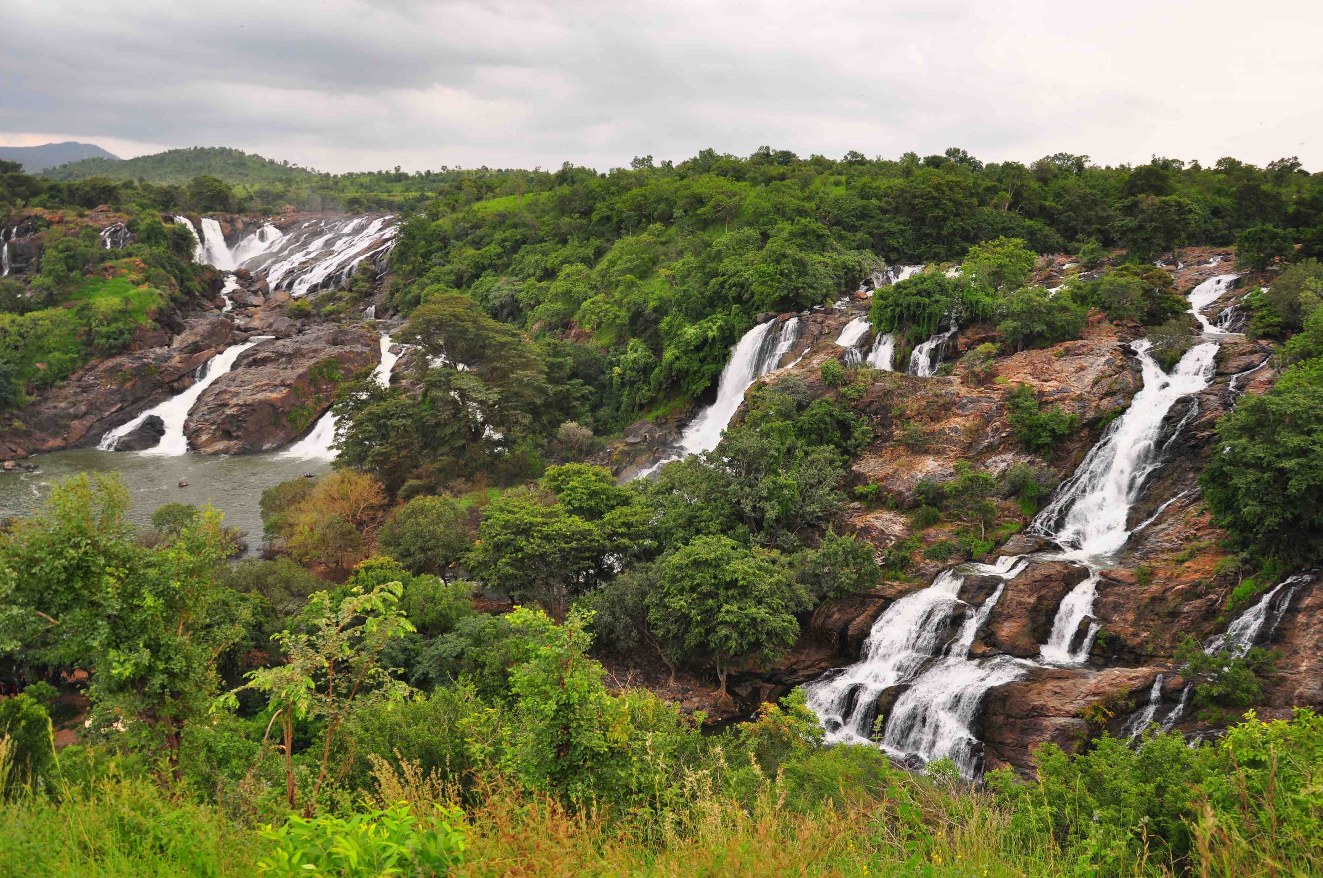 Shivanasamudra - Barachukki falls on Cauvery