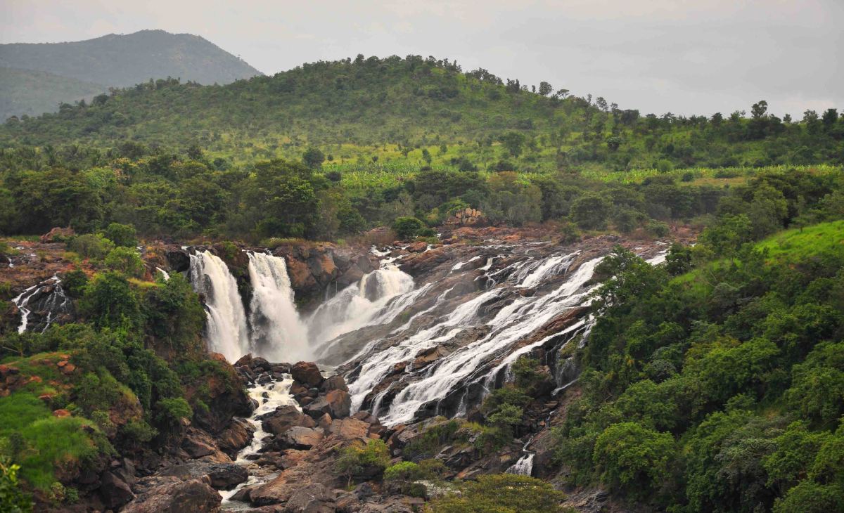 Barachukki falls top view point, Karnataka