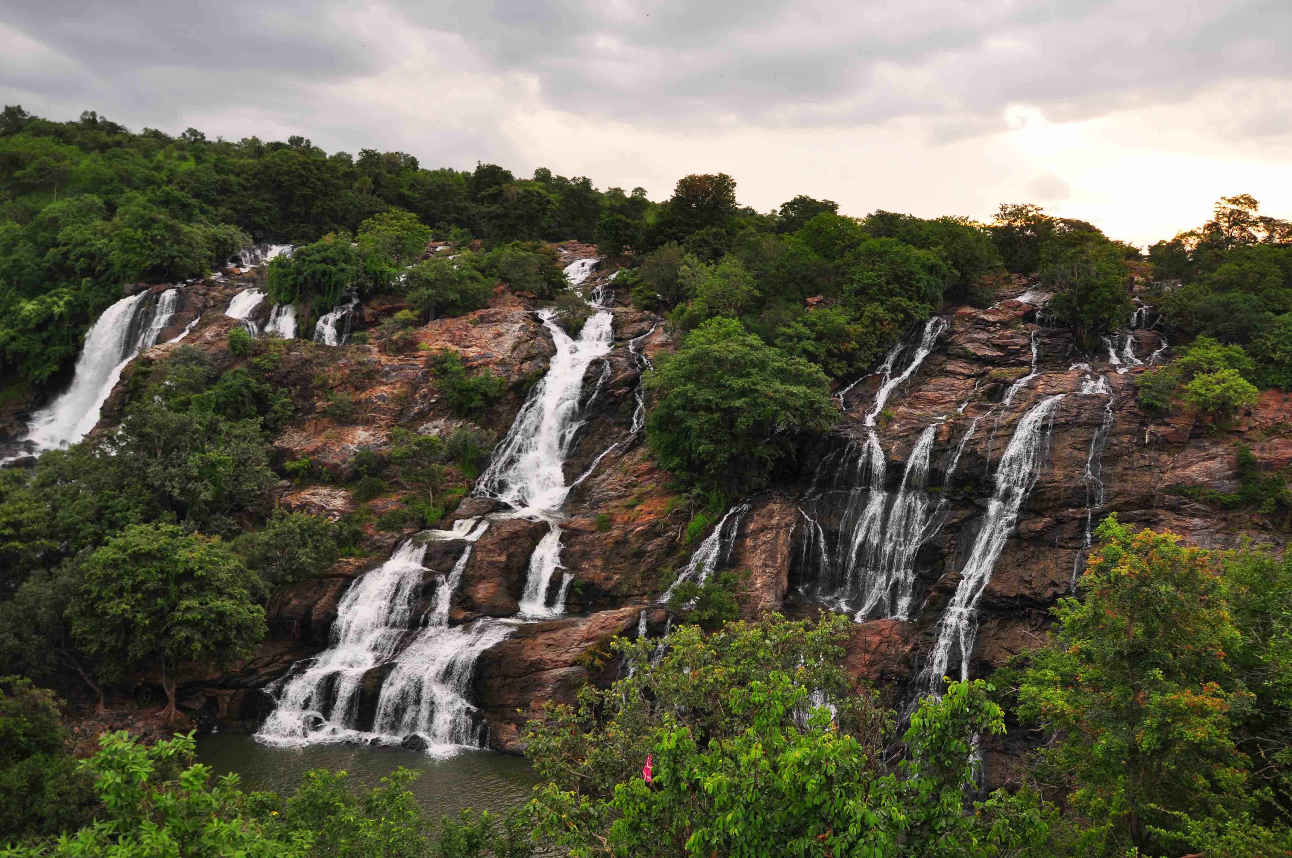 Barachukki falls view, Karnataka