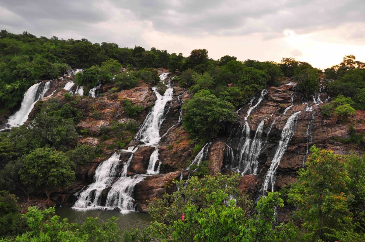 Barachukki falls view, Karnataka