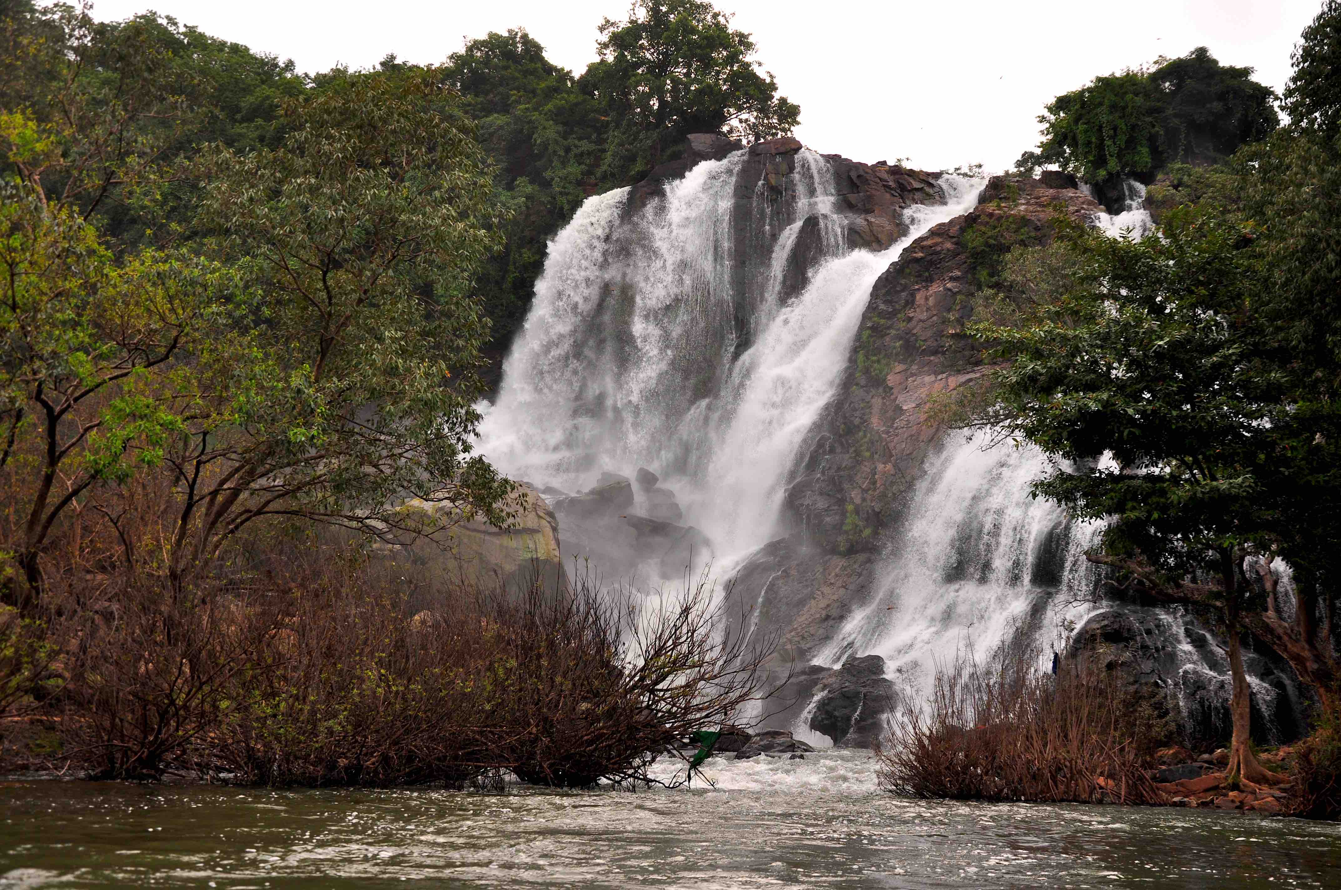 Barachukki falls base, Karnataka