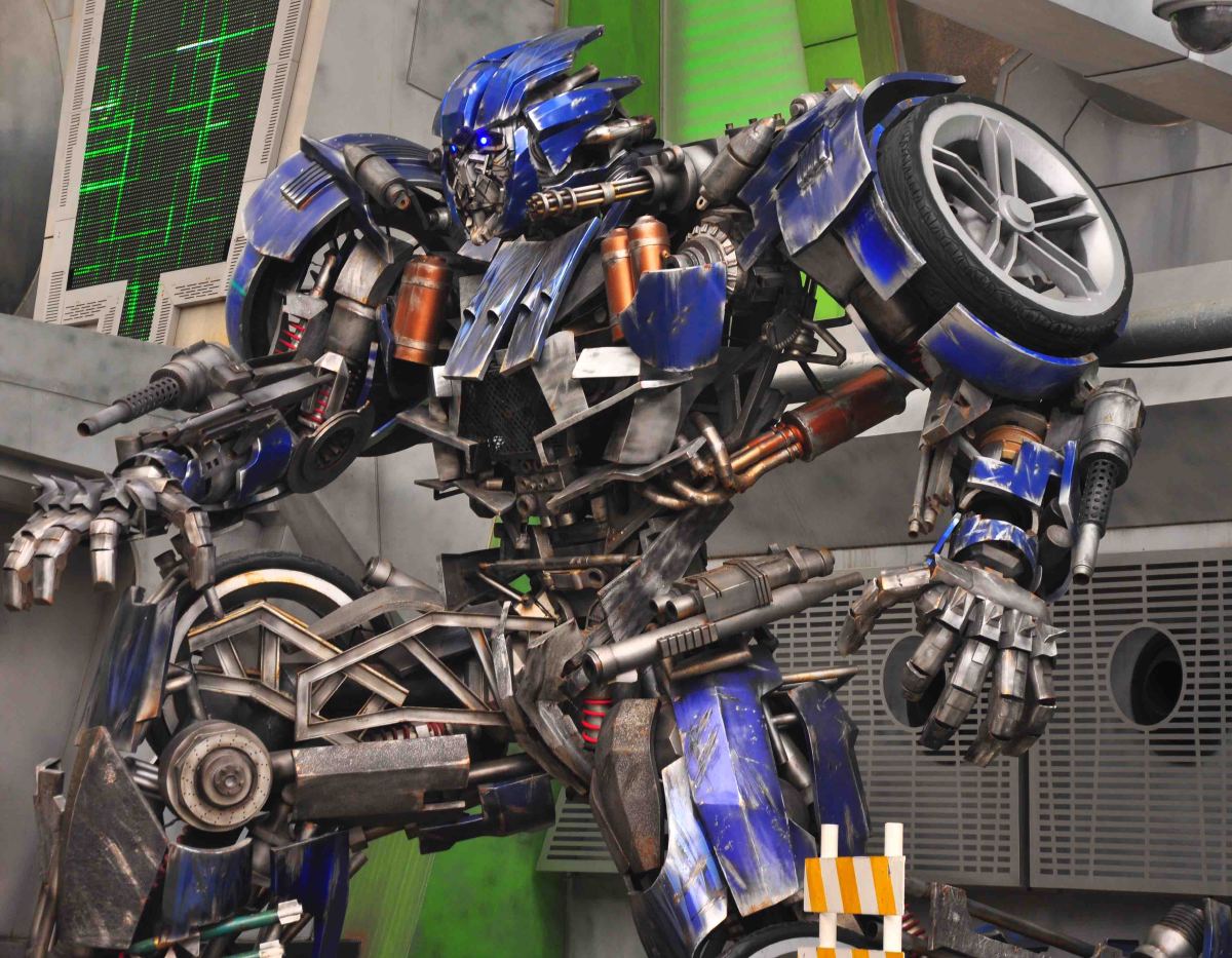 universal studios transformers ride