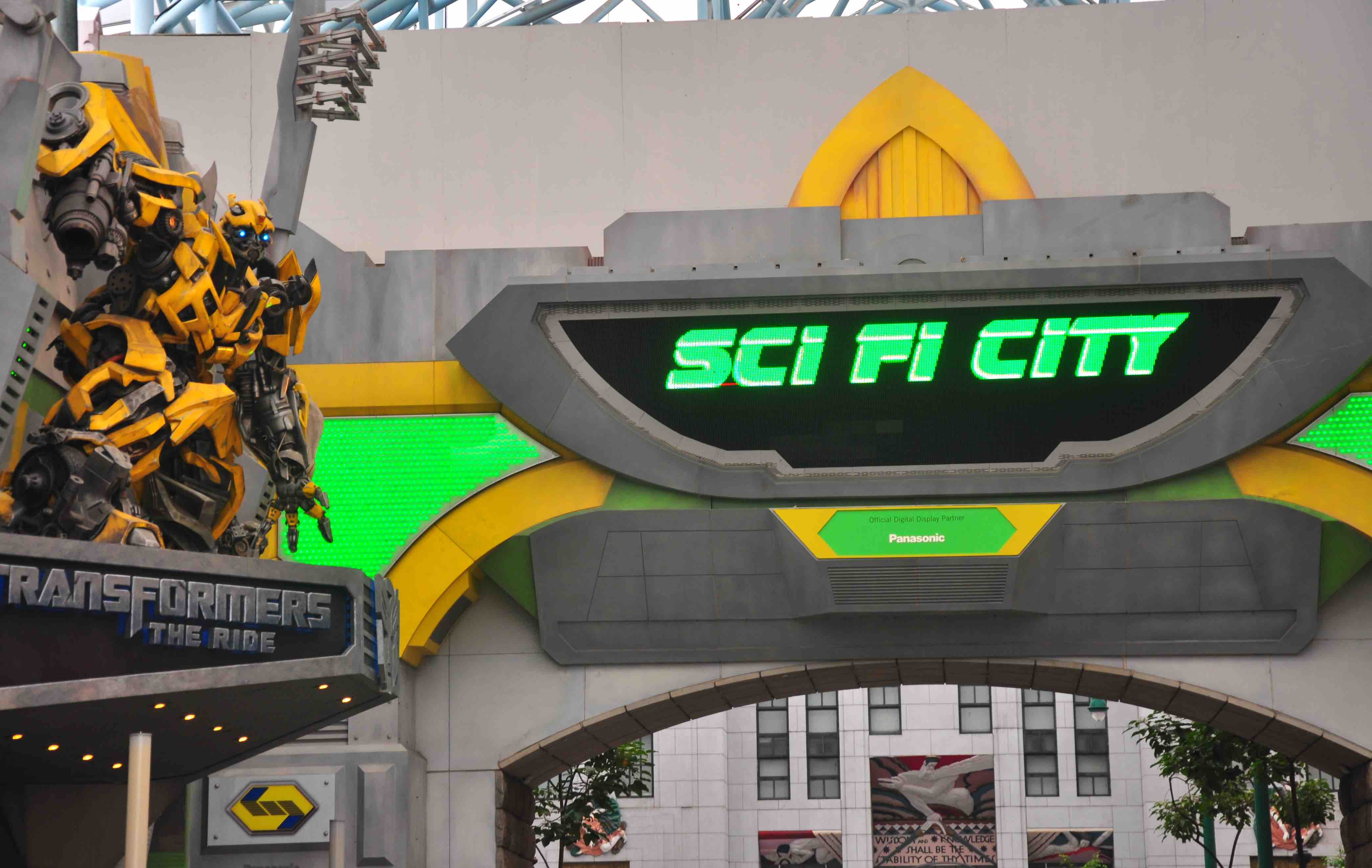 universal studios transformers ride