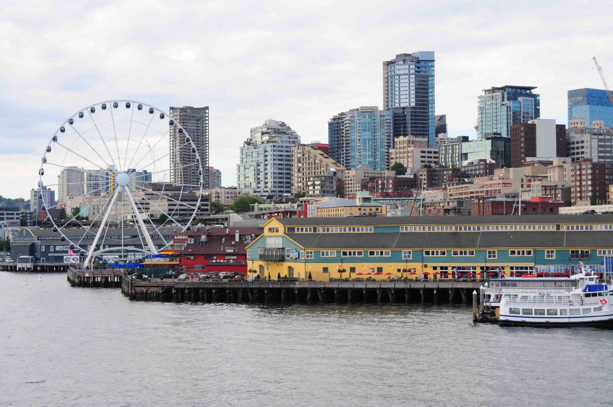 Seattle wheel view