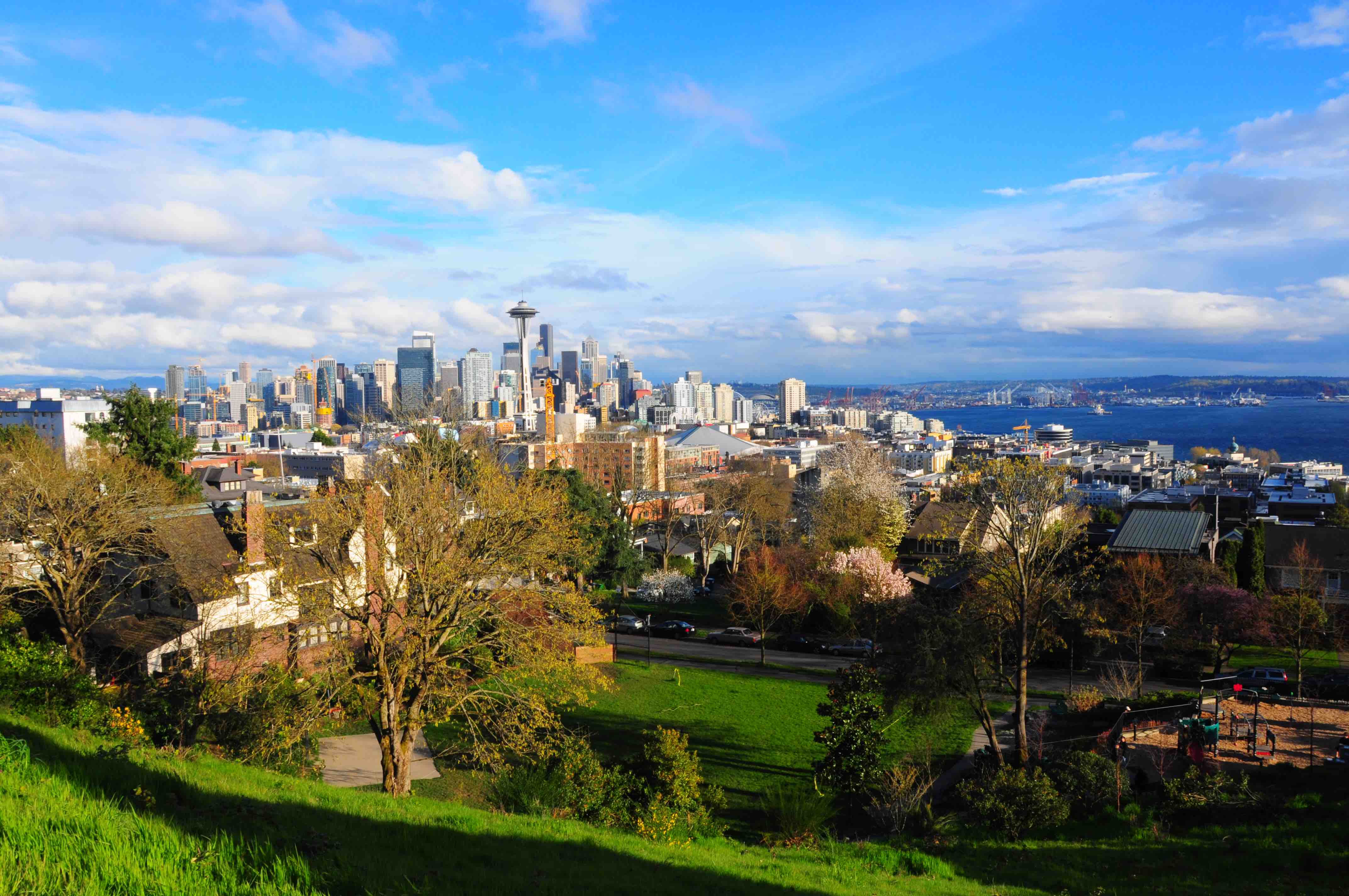 Seattle Skyline Top 5 View points
