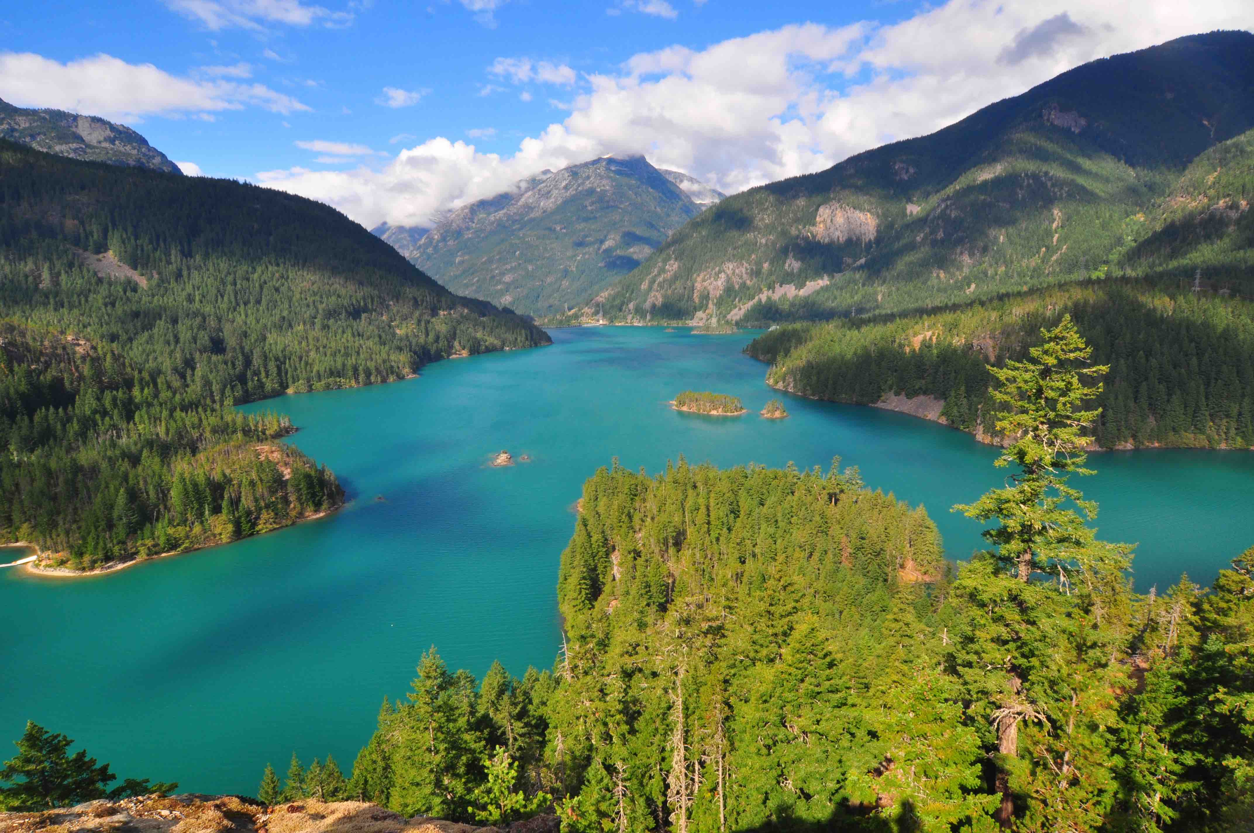 Diablo lake north cascades highway