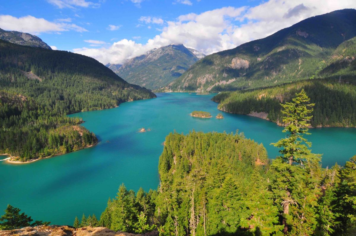 Diablo lake north cascades highway
