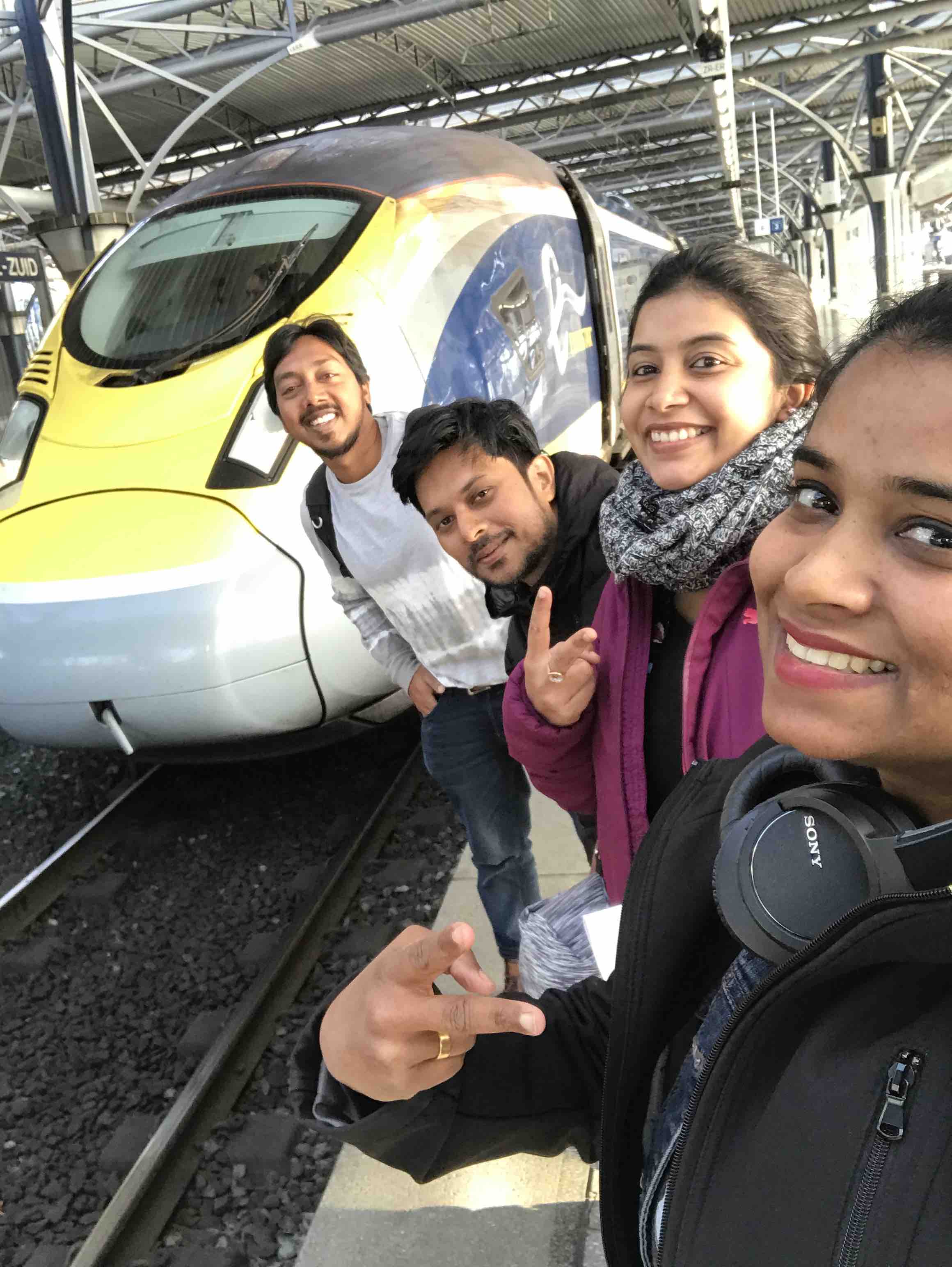 Amsterdam to Belgium Eurostar
