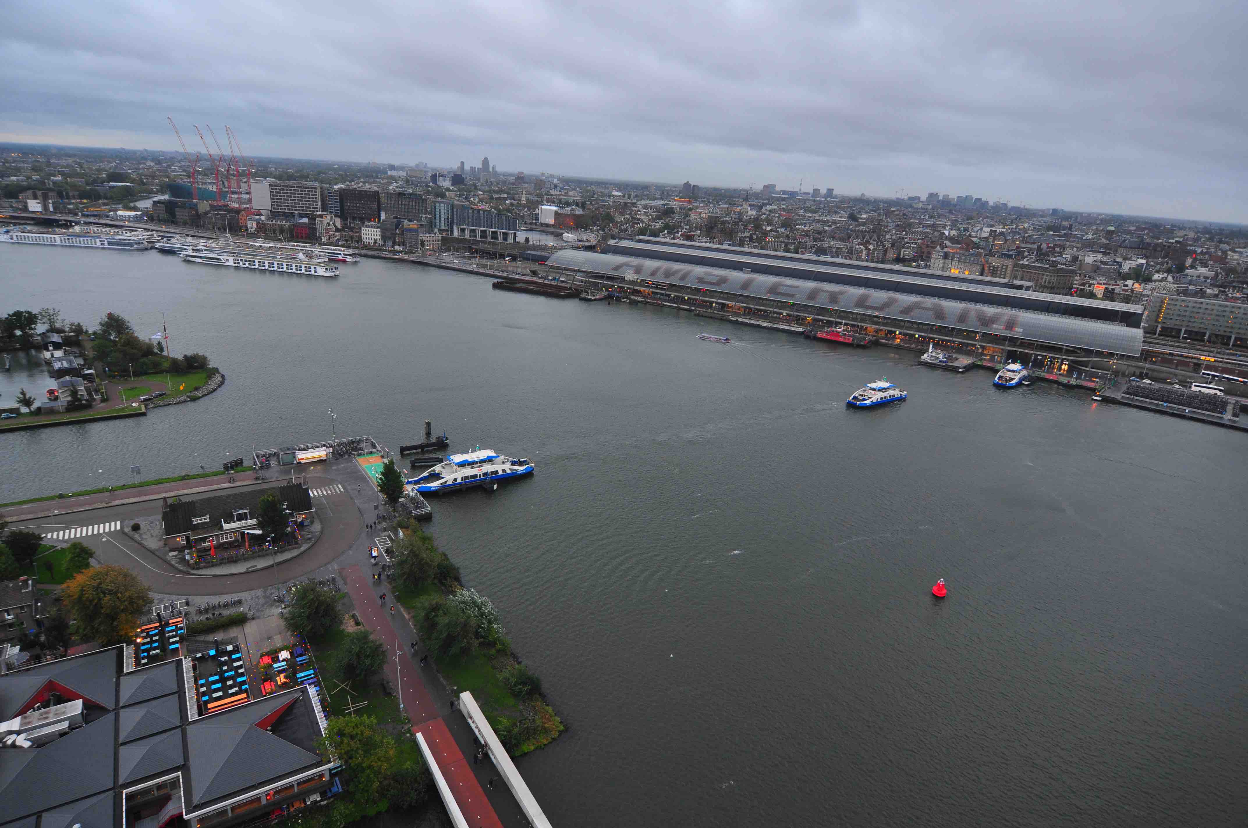 Amsterdam Lookout panorama