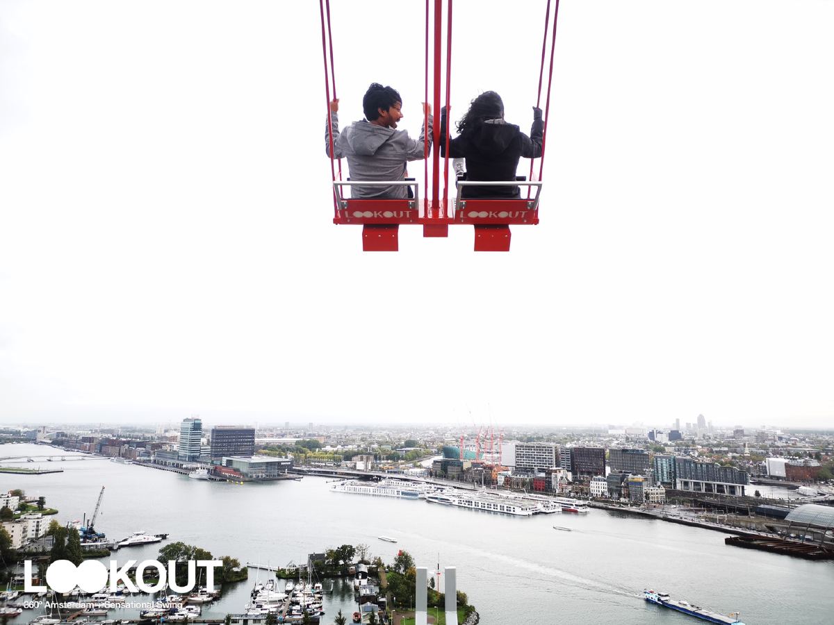 Amsterdam Lookout over the edge