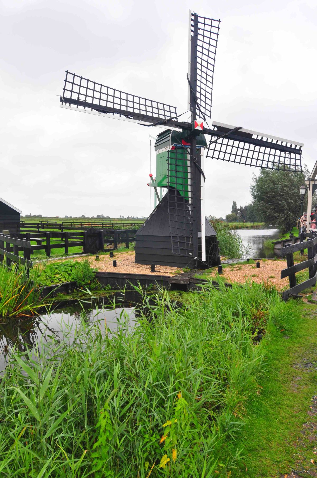 Amsterdam Zaanse Schans windmill