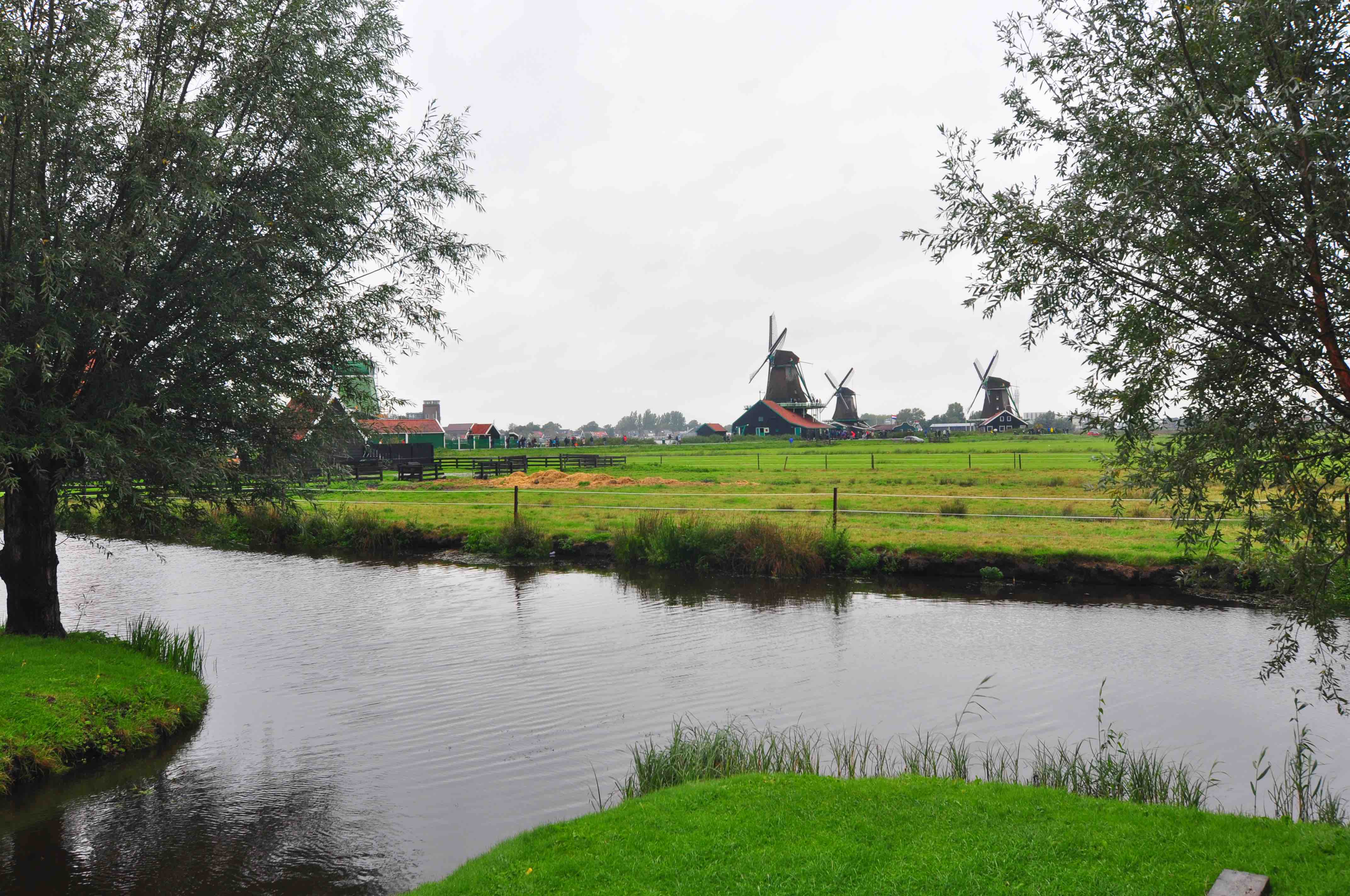 Amsterdam - Windmills at the Zaanse Schans
