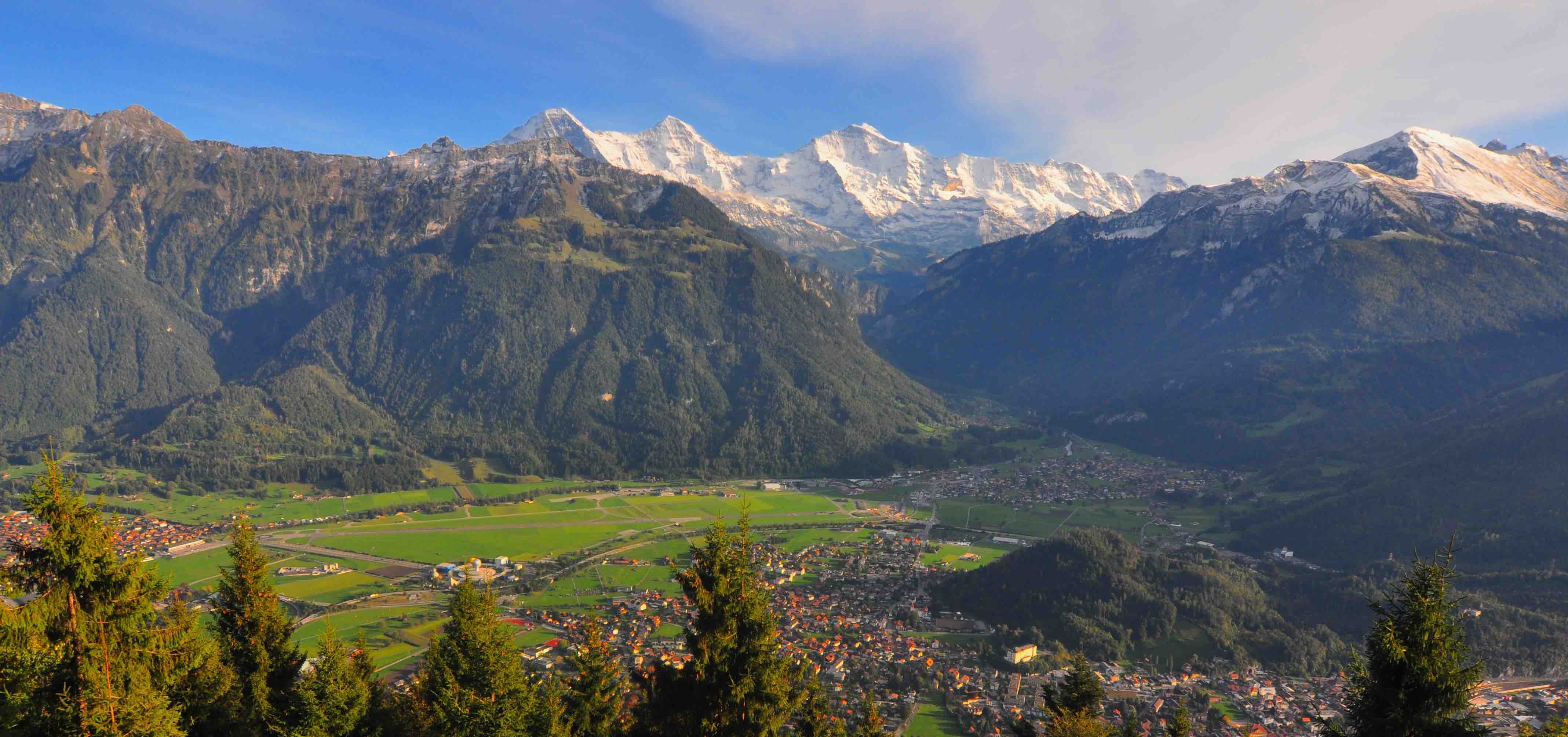 Jungfrau from harder kulm