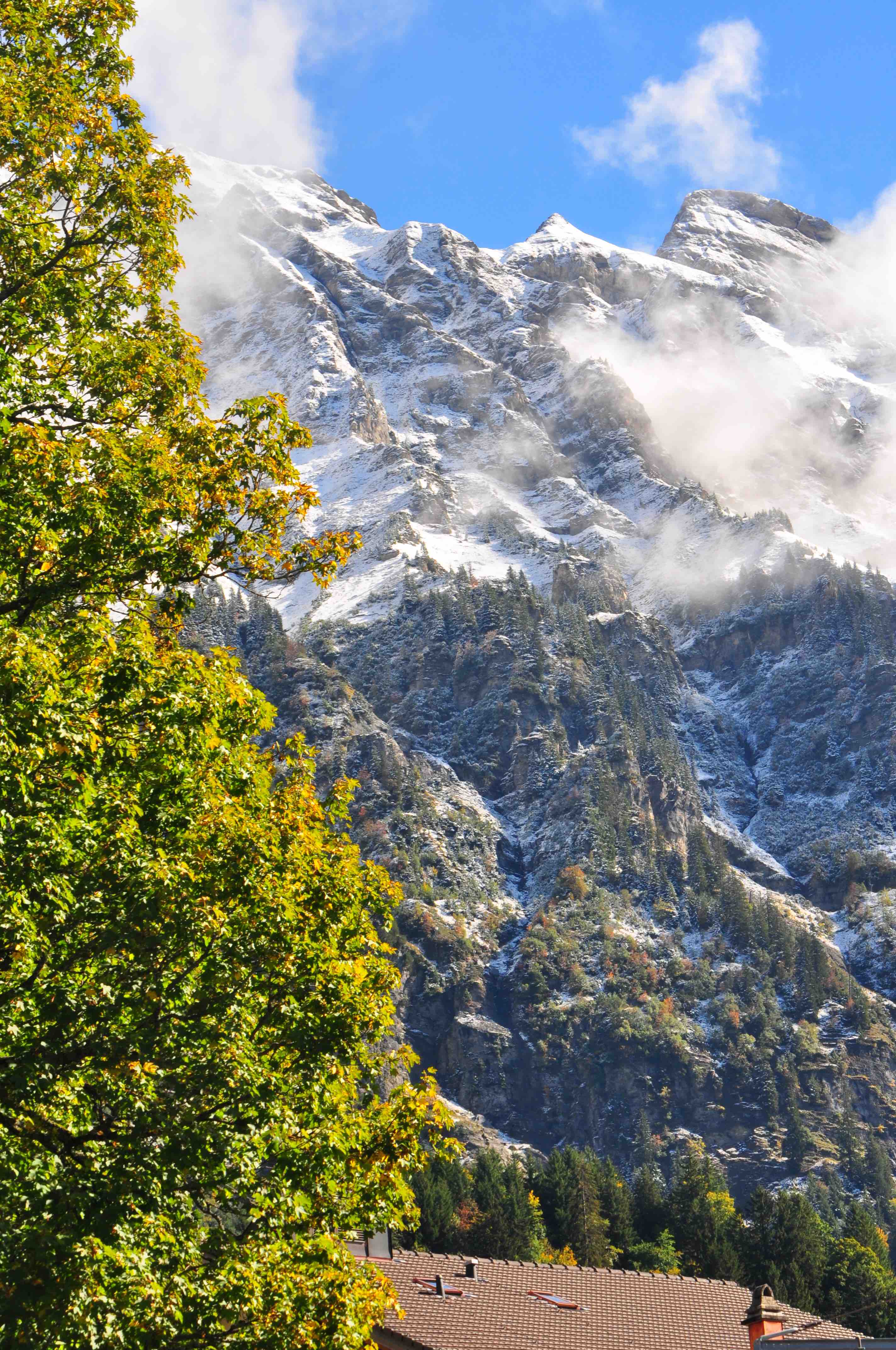 Wengen mannlichen mountains