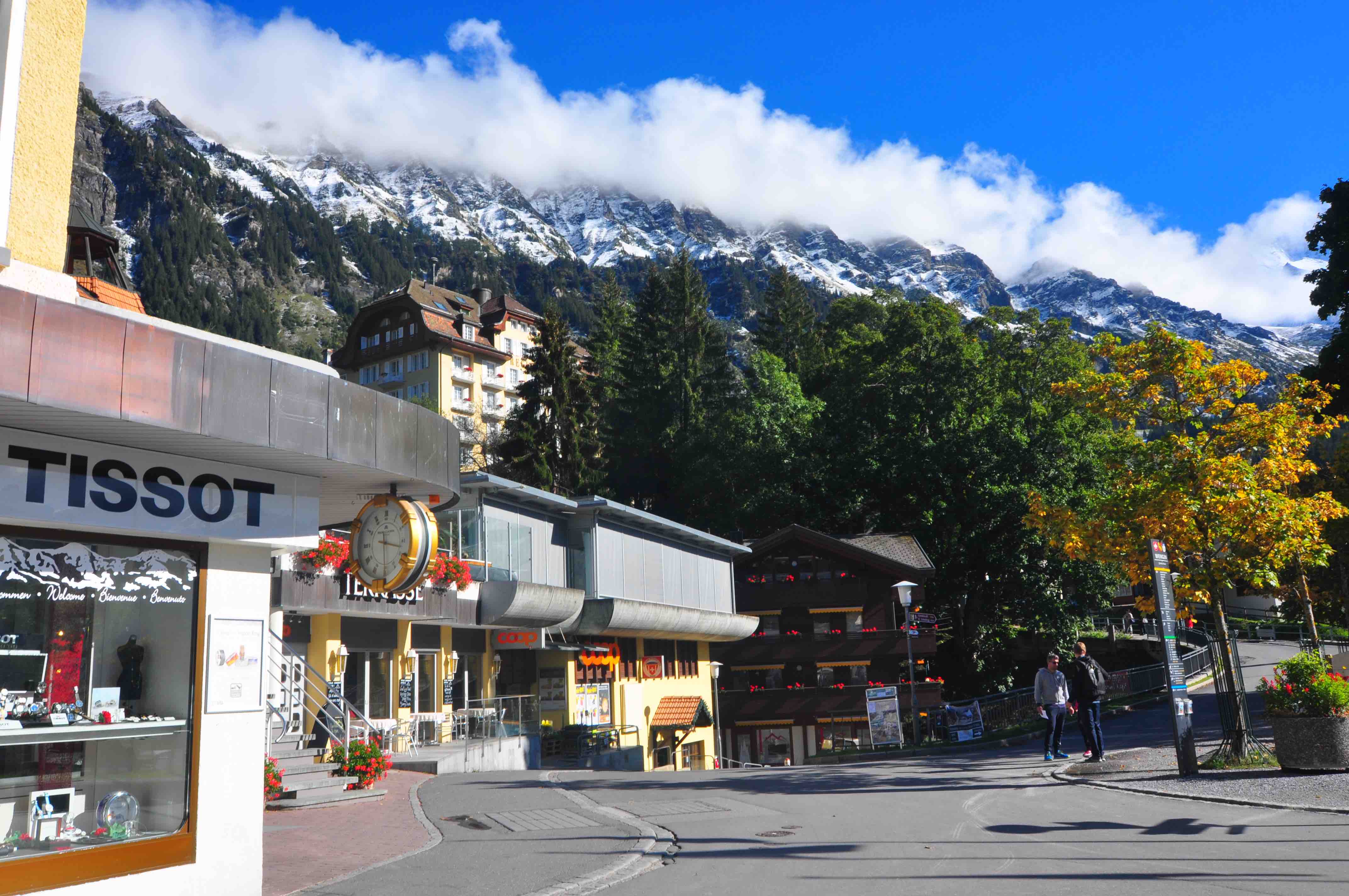 Wengen car free village