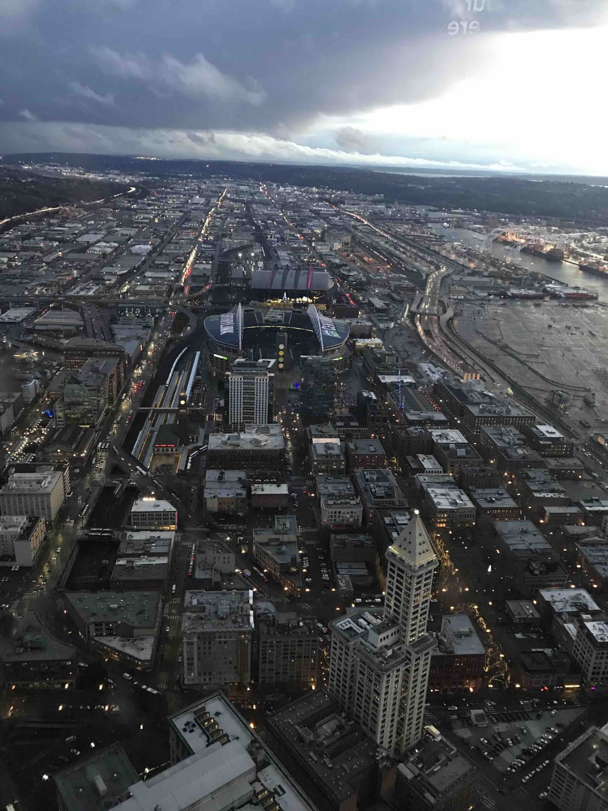 Columbia tower stadium view
