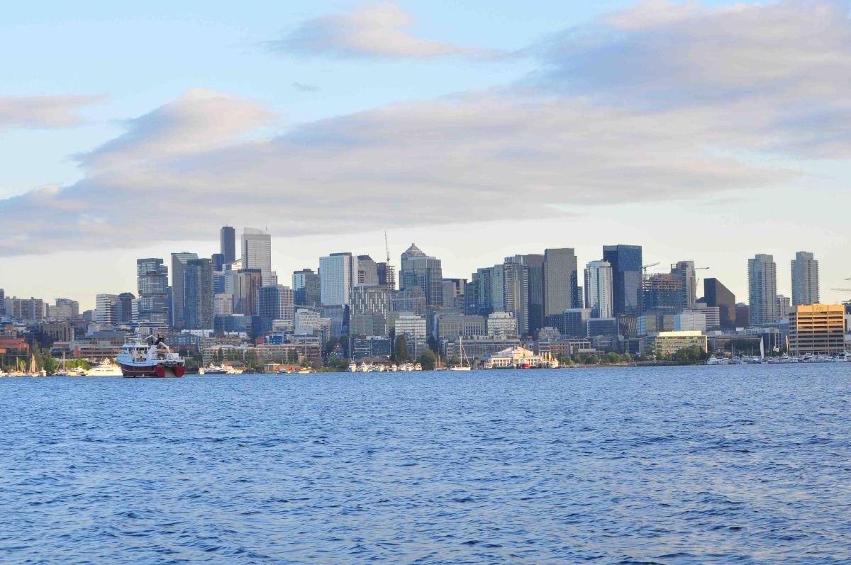 Seattle Gasworks Sunset