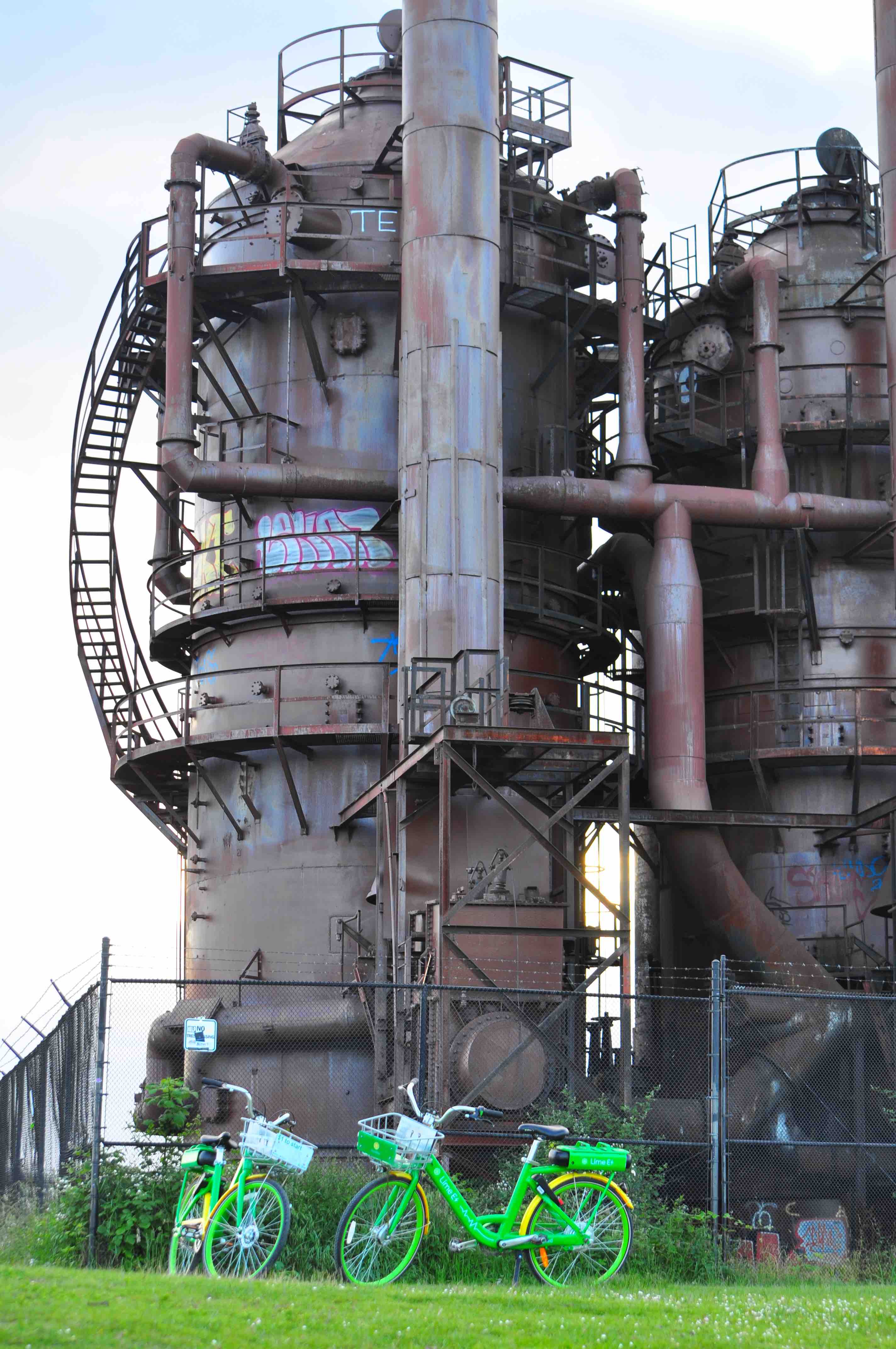 Seattle Gasworks installation remains