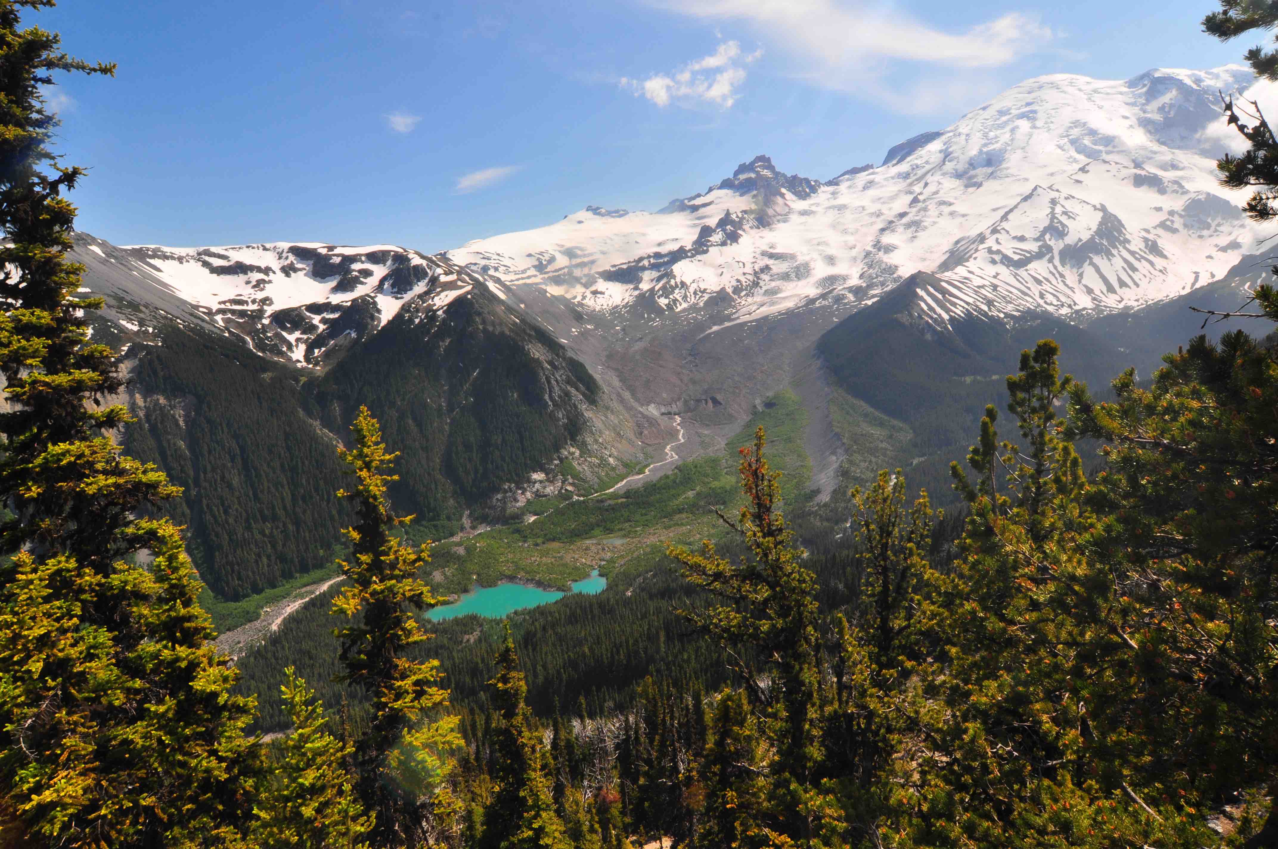 Burrough mountain trail, Mt Rainier National Park