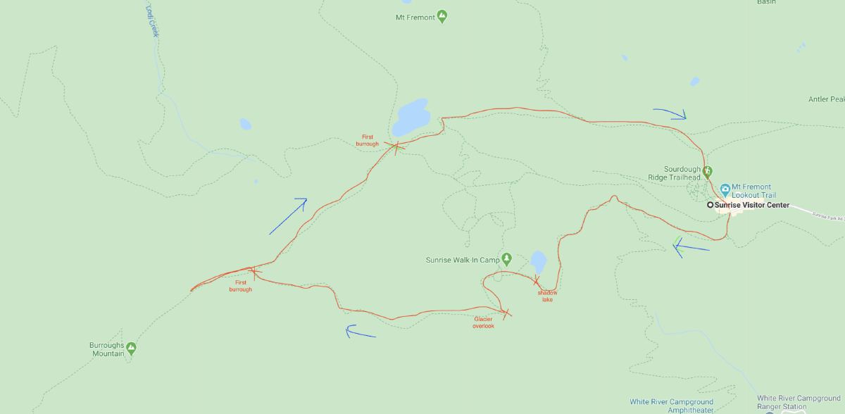 First burrough loop trail
