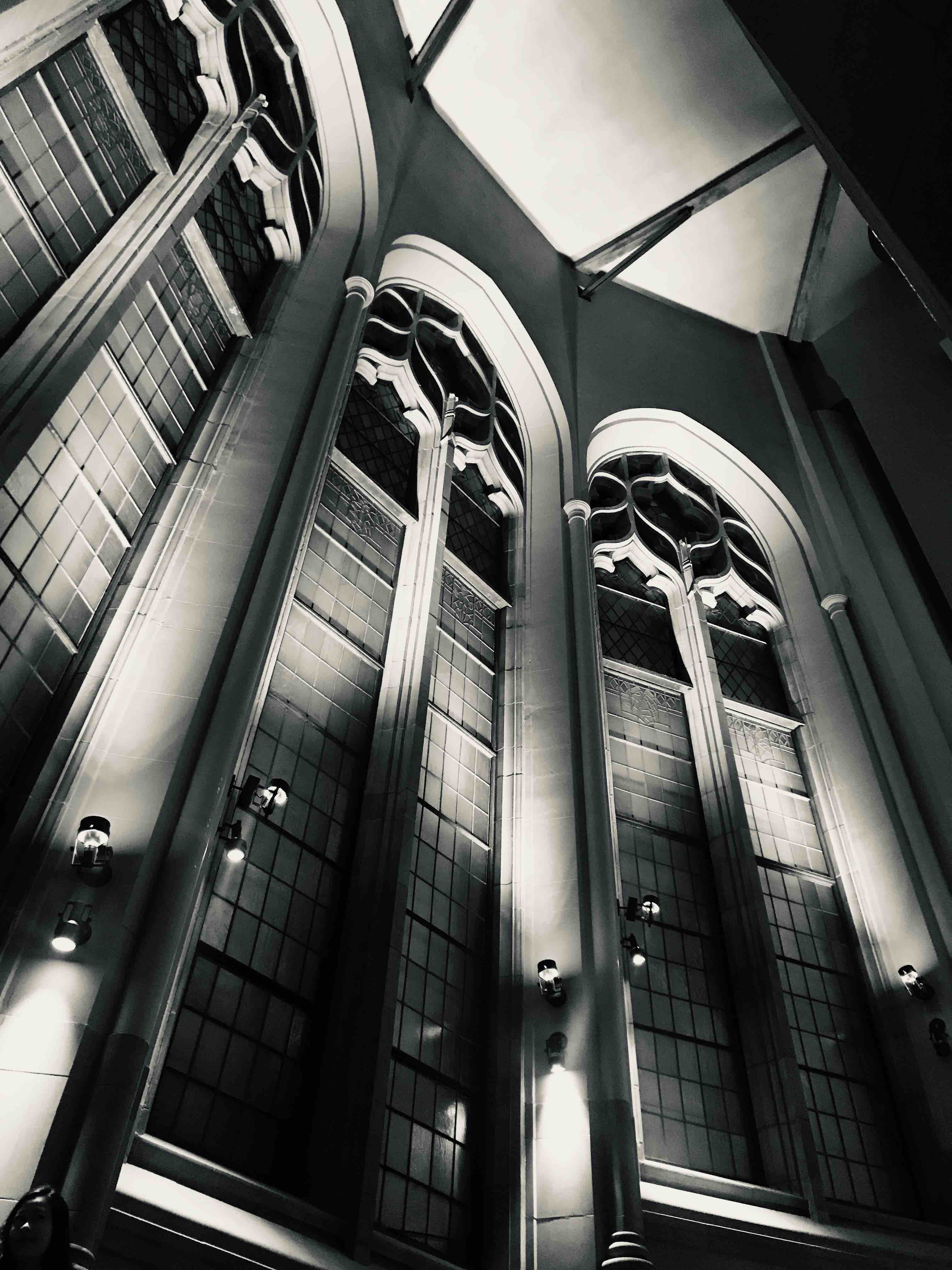 Seattle University of washington Suzzallo Grand Staircase pillars